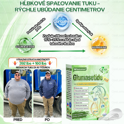 💎Odporúčané UNB · 👩‍⚕️Oficiálny obchod Dr. Max | 🎁 𝐆𝐞𝑒𝐿𝑒𝐦𝐨𝐧® Glumasetide 8 v 1 Nano mikrotŕňový náplasť – Len raz denne ✅ Viditeľné zmeny za 7 dní na obezitu, ochabnutú pokožku a zdravie