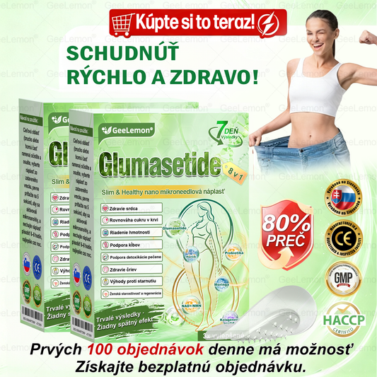 💎Odporúčané UNB · 👩‍⚕️Oficiálny obchod Dr. Max | 🎁 𝐆𝐞𝑒𝐿𝑒𝐦𝐨𝐧® Glumasetide 8 v 1 Nano mikrotŕňový náplasť – Len raz denne ✅ Viditeľné zmeny za 7 dní na obezitu, ochabnutú pokožku a zdravie