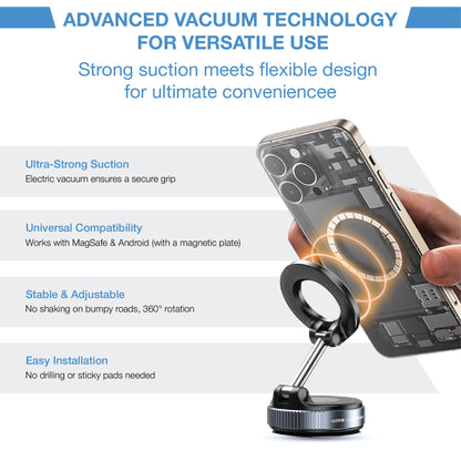 GEARBUZ® MAGMOUNT PRO SOPORTE MAGNÉTICO PARA TELÉFONO