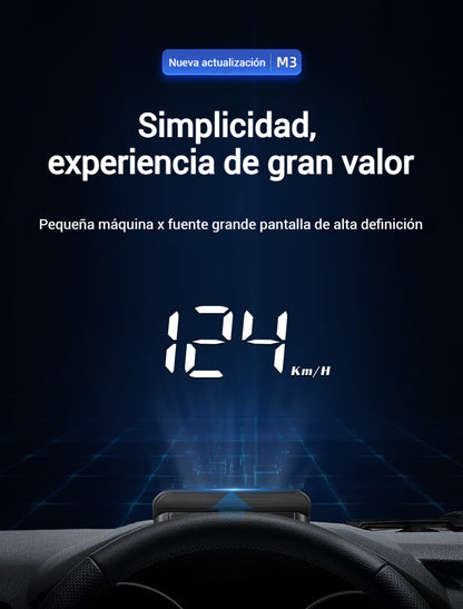 OBD2 HUD Car Head Up Display Proyector Velocímetro