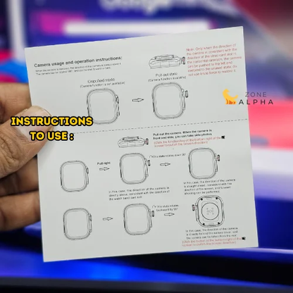 Smartwatch S12 Ultra 4G z Androidem i obrotową kamerą!