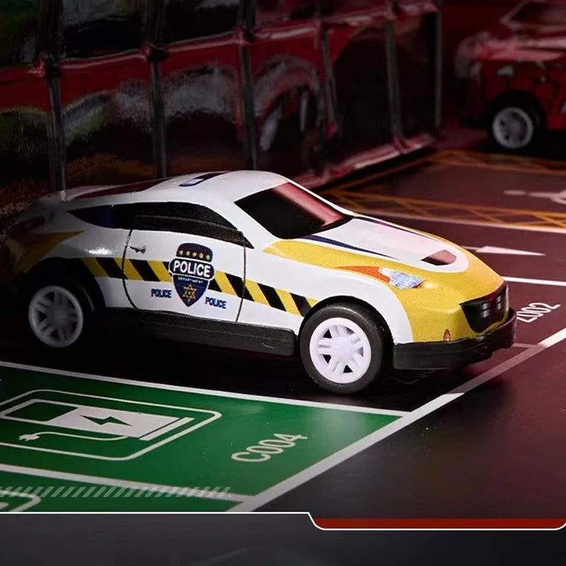 🎅 Wyprzedaż świąteczna 50% TANIEJ 🎁 48 mini samochodzików z wbudowanym garażem