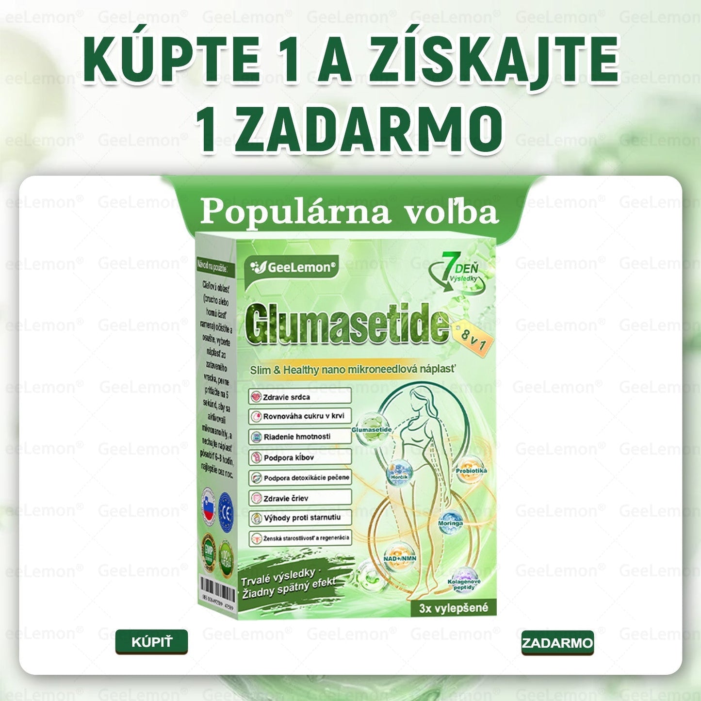 💎Odporúčané UNB · 👩‍⚕️Oficiálny obchod Dr. Max | 🎁 𝐆𝐞𝑒𝐿𝑒𝐦𝐨𝐧® Glumasetide 8 v 1 Nano mikrotŕňový náplasť – Len raz denne ✅ Viditeľné zmeny za 7 dní na obezitu, ochabnutú pokožku a zdravie