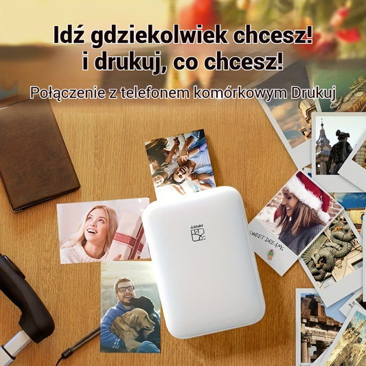 Bezprzewodowa przenośna drukarkaka fotograficzna